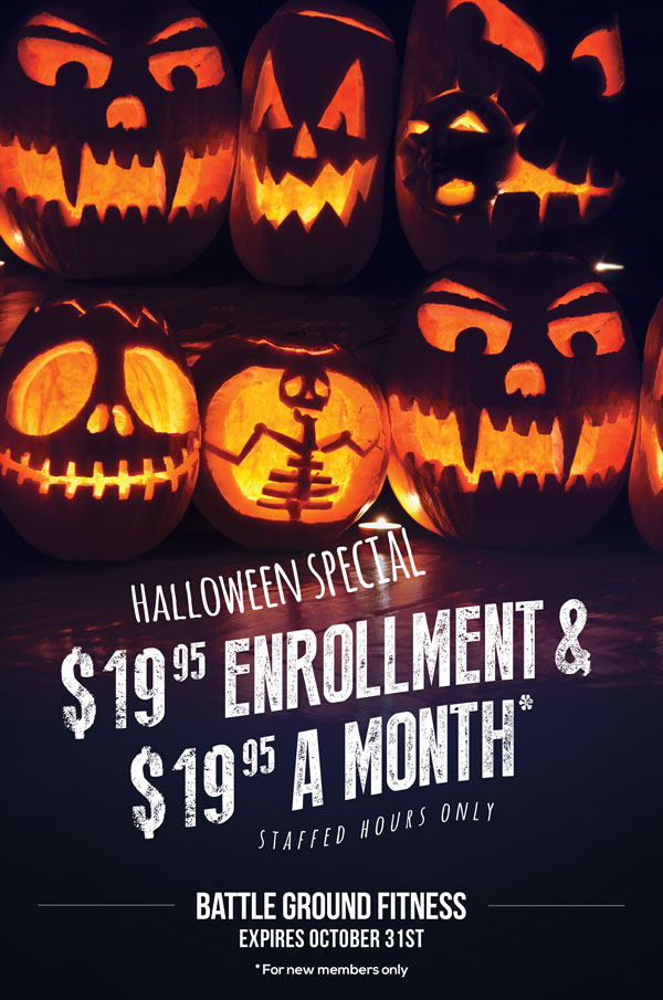 Halloween special at Battle Ground Fitness Club
